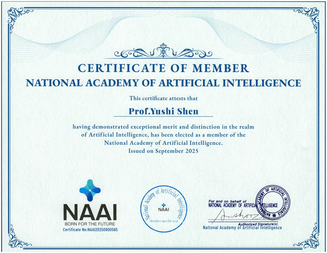 人物系列|飞诺门阵创始人沈寓实博士当选美国国家人工智能科学院院士